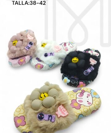 SANDALIA DAMA PARANA PELUCHE 38-42 4I-518D